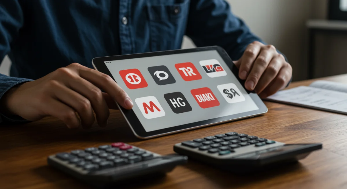 Persona comparando servicios de streaming y precios en México para ahorrar.