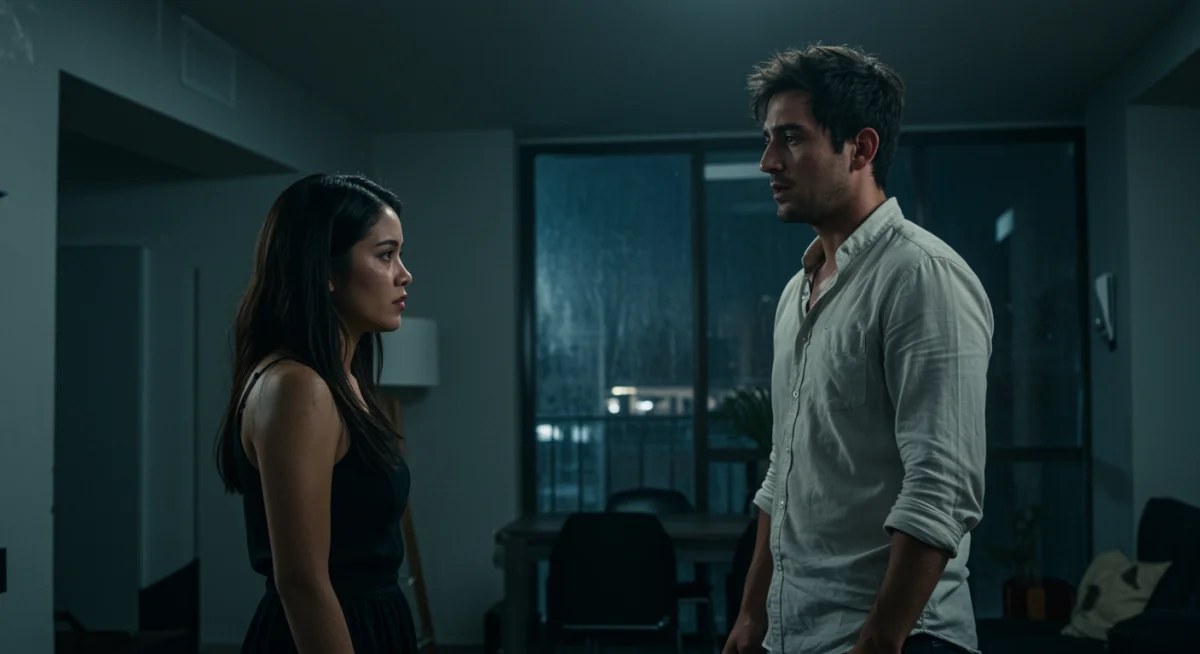 Escena de drama de una de las series mexicanas más vistas.