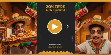 Miniatura optimizada para videos cortos mostrando un aumento del CTR del 20% en México