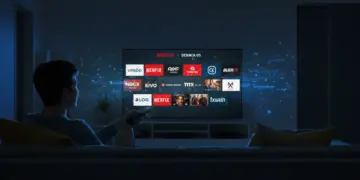 Persona descubriendo contenido oculto en su plataforma de streaming en México