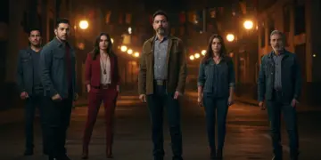 Póster promocional de la serie mexicana más exitosa de Netflix en 2026, con sus protagonistas principales.