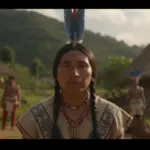 Mujer indígena protagonista en una escena de cine contemporáneo mexicano, reflejando dignidad y autenticidad cultural.