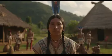 Mujer indígena protagonista en una escena de cine contemporáneo mexicano, reflejando dignidad y autenticidad cultural.