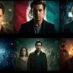 Collage dinámico con escenas de las 5 series internacionales más populares en México que debes ver antes de 2026.