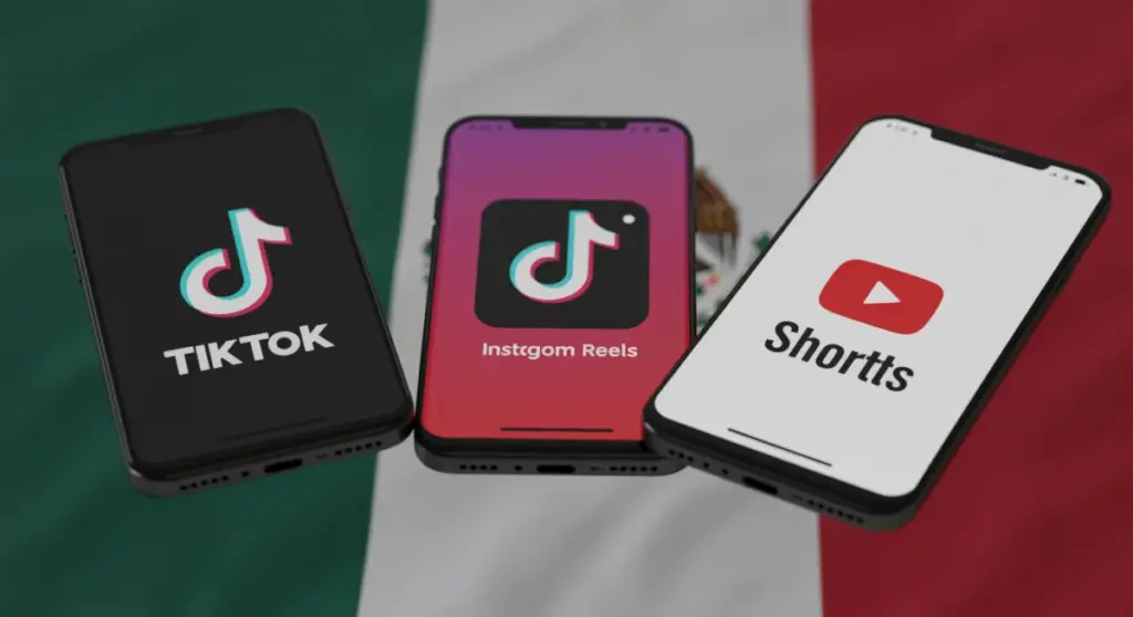 TikTok vs. Reels vs. Shorts en México: ROI de formato corto 2026
